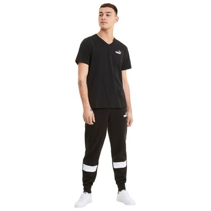 Camiseta Puma Ess V Neck Masculina 586737-01