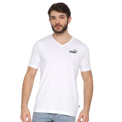 Camiseta Puma Ess V Neck Masculina 586737-02
