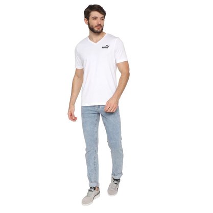 Camiseta Puma Ess V Neck Masculina 586737-02