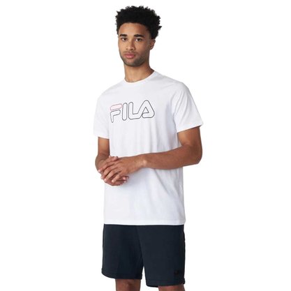 Camiseta Fila Letter Outline Masculino F11L174-100