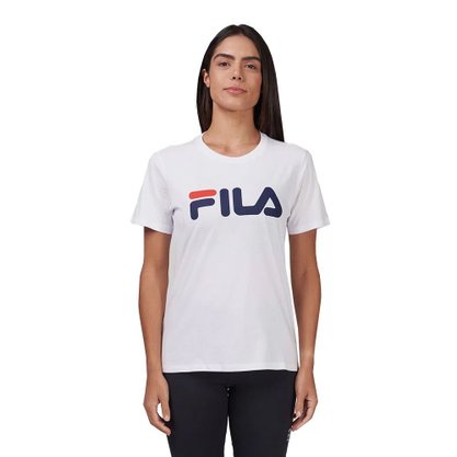 Camiseta Fila Letter Premium Feminina F12L247-100
