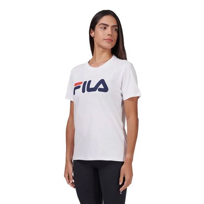 Camiseta Fila Letter Premium Feminina F12L247-100