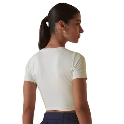 Camiseta Fila M/C Cropped Essential Feminina F12AT00890-100