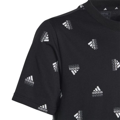 Camiseta Infantil Adidas Essentials Brand Love Uni HR6345