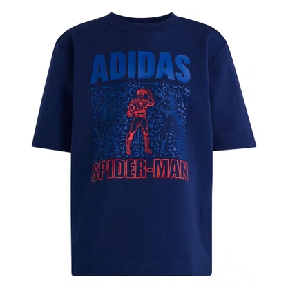 Camiseta Infantil Adidas M/C Marvel Homem Aranha JZ7667