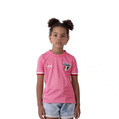 Camiseta Infantil Braziline M/C São Paulo Troféu 00900687257
