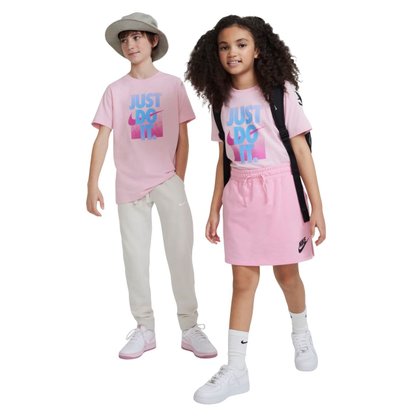 Camiseta Infantil Nike M/C Sportswear DX9522-690