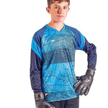 Camiseta Infantil Poker Goleiro Sublimada Bold 04382-MMSMC