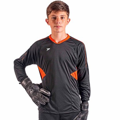 Camiseta Infantil Poker M/L Goleiro Dire 04394-PLR