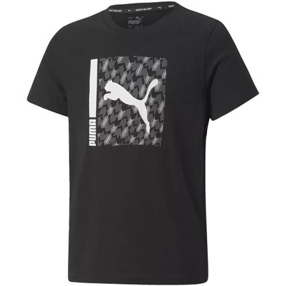 Camiseta Infantil Puma Active Sports Menino 670071-01