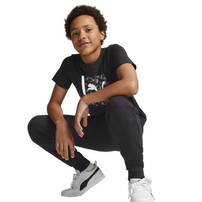Camiseta Infantil Puma Active Sports Menino 670071-01