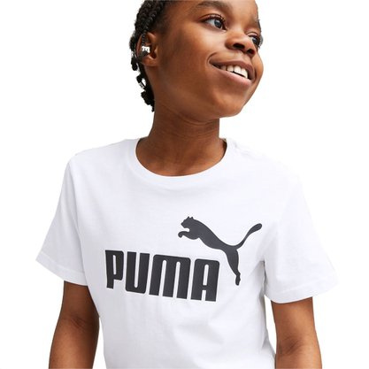 Camiseta Infantil Puma Essentials Logo Unissex 586960-02