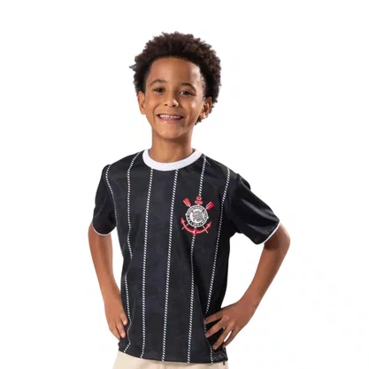 Camiseta Juv Braziline M/C Corinthians Corinto 00700732402