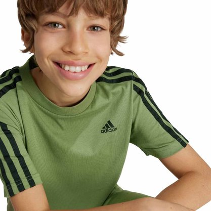 Camiseta Juvenil Adidas 3 Stripes IX9540