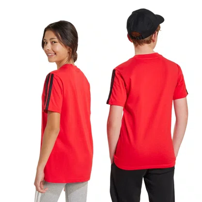 Camiseta Juvenil Adidas M/C 3 Stripes JD6489