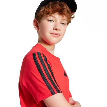 Camiseta Juvenil Adidas M/C 3 Stripes JD6489