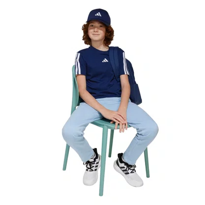 Camiseta Juvenil Adidas M/C 3 Stripes JD6490
