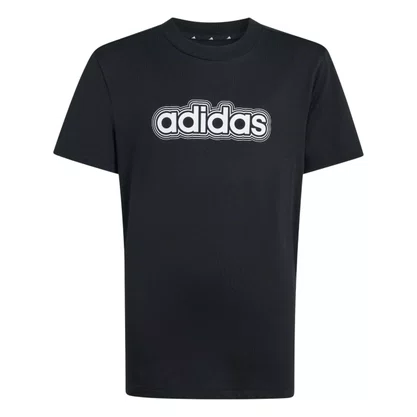 Camiseta Juvenil Adidas M/C Essentials Linear Logo JZ5391