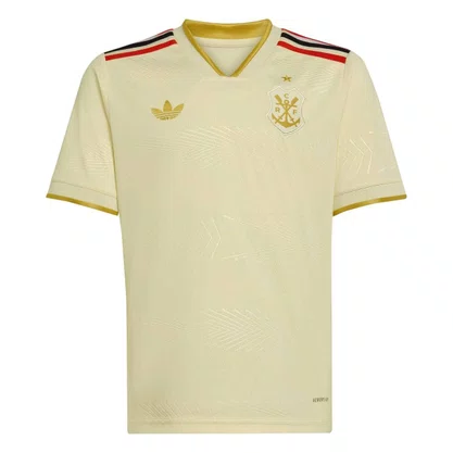 Camiseta Juvenil Adidas M/C Flamengo III 25 JD3980