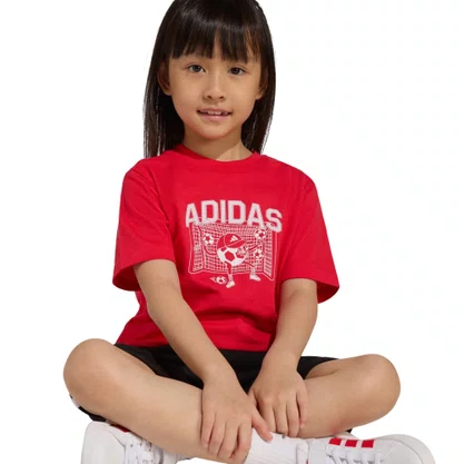 Camiseta Juvenil Adidas M/C Football KA2963