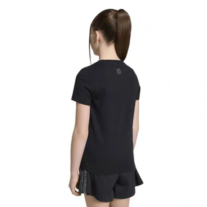 Camiseta Juvenil Adidas M/C Logo Leopardo KQ7009