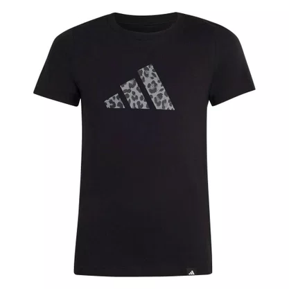 Camiseta Juvenil Adidas M/C Logo Leopardo KQ7009