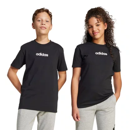 Camiseta Juvenil Adidas M/C Logo Linear Junior JC9748