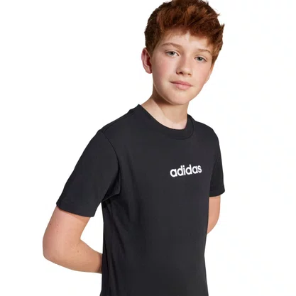 Camiseta Juvenil Adidas M/C Logo Linear Junior JC9748