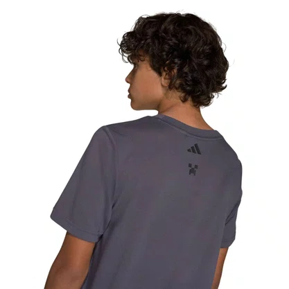 Camiseta Juvenil Adidas M/C Minecraft Training KD6874