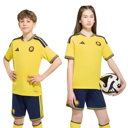 Camiseta Juvenil  Adidas M/C Nassr I 26/27 KC7407