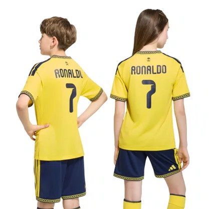 Camiseta Juvenil  Adidas M/C Nassr I 26/27 KC7407