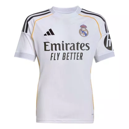 Camiseta Juvenil Adidas M/C Real Madrid I 25/26 JN8887