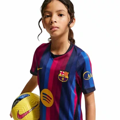 Camiseta Juvenil Nike Barcelona l 26/27 Torced  II1624-683