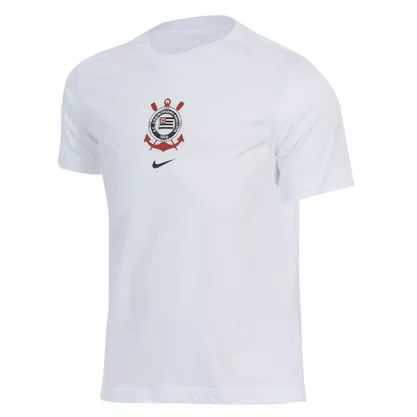 Camiseta Juvenil Nike M/C Corinthians Crest IM1716-100