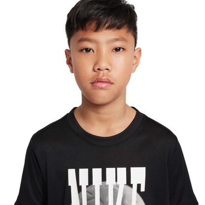 Camiseta Juvenil Nike M/C Sportswear Legend HQ3257-010