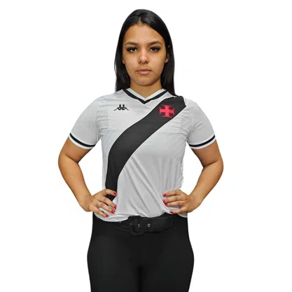 Camiseta Kappa M/C Vasco II 25/26 Feminina EKVA212112
