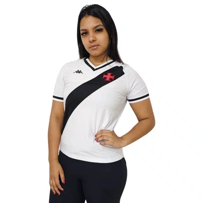 Camiseta Kappa M/C Vasco II 25/26 Feminina EKVA212112