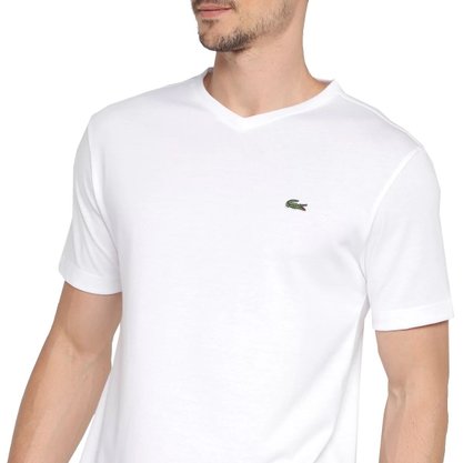 Camiseta Lacoste Manga Curta Masculina TH156123-001