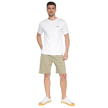 Camiseta Lacoste Manga Curta Masculina TH156123-001