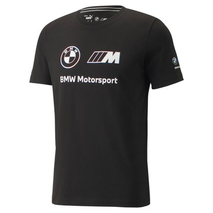 Camiseta Puma Bmw Motorsport Logo Masculino 533398-01