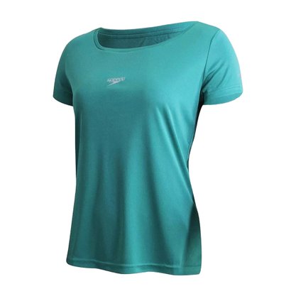 Camiseta Speedo Interlock Canoa Feminina 071687-398