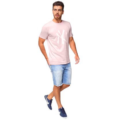 Camiseta New Era Essentials Yankees MLB Masc MBI20TSH065-RS