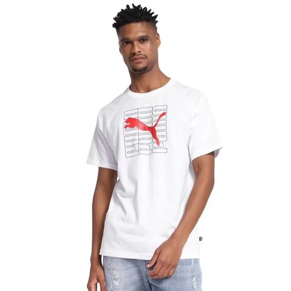 Camiseta Puma Dimensional Graphic Masculina 847736-02