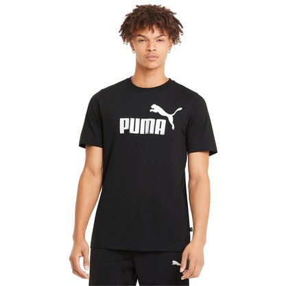 Camiseta Puma Essentials Logo Masculina 848742-01