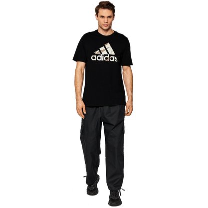 Camiseta Adidas Logo Camuflado Masculino HE1876