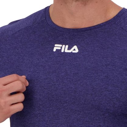 Camiseta Fila Basic Train melange Masculina TR180695-1697