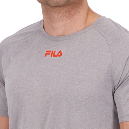 Camiseta Fila Basic Train Melange Masculina TR180695-1388