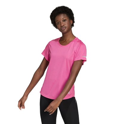 Camiseta Adidas Manga Curta Run IT Feminina GJ9918