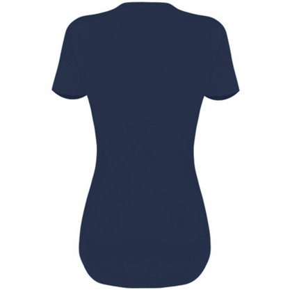 Camiseta Alto Giro Skin Fit Alongada Feminina 2131701-C5051