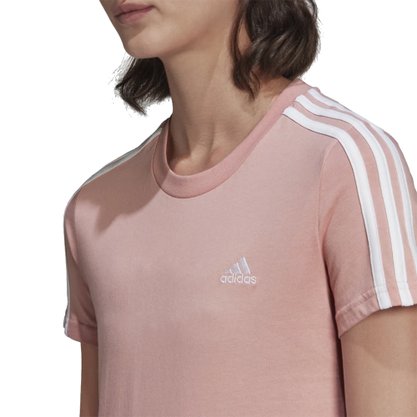 Camiseta Adidas 3 Listras Feminina HF7236